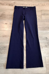 Betabrand Classic‎ Dress Pant Yoga Bootcut Navy Blue Size Medium M Photo 0