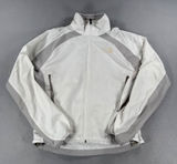 The North Face Flight Series Womens Jacket White Grey Zip Windbreaker Medium Photo 0