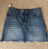 Madewell Jean Skirt Denim Photo 0