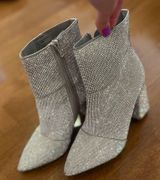 Madden Girl Rhinestone Boots Ankle Photo 0