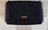 kate spade new york tilden place alek black saffiano leather flap shoulder bag purse Photo 0