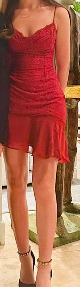 Mistress Rocks Red mini Dress Photo 0