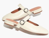Madewell The Kinley Mary Jane Mule in Ivory Cream Size 9.5 Photo 0
