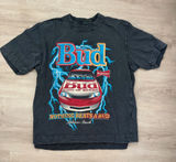 Abercrombie and Fitch Budweiser Black Graphic Tee Shirt Photo 0
