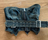 Iamgia denim corset top Photo 0