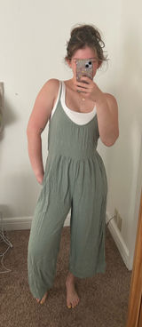 Boutique sea foam green jumpsuit Photo 0