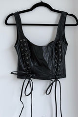 Pretty Little Thing Corset Top Black Photo 0