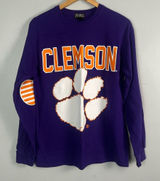 Gameday couture Clemson Purple Orange long sleeve size medium Photo 0