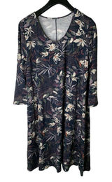 Garnet Hill Dress floral tencel women's size XL NEW NWT Photo 0