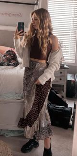 Skirt Brown Size M Photo 0