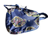 Vera Bradley Small Lorman‎ Sling Bag Blue Floral Cottagecore New NWT Photo 0