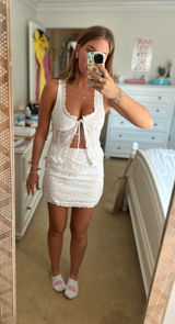 Princess Polly White Set Two-Piece Photo 0