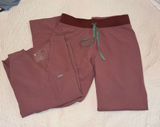 FIGS Scrubs Set Mineral Mauve Photo 0