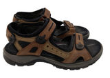 ECCO Yucatan Offroad Sandals Womens 40 US 9-9.5 Bison Brown Leather 069563-52524 Photo 0