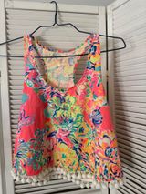 Lilly Pulitzer Top Tank Pink XS Photo 0