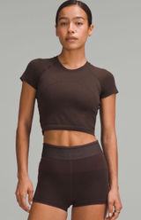 Lululemon Swiftly Tech Cropped Short Sleeve Photo 0
