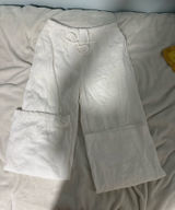 Princess Polly Linen Pants White 8 Photo 0