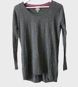 C&c California Long Sleeve Hi-Low Cashmere Blend Photo 0