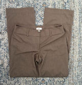 LOFT Outlet Original Dress Pants Brown Size 6 Photo 0