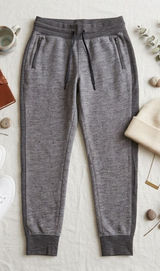 Lululemon Scuba Fleece Joggers Heathered Gray Size 8 (Estimated)‎ 28" Inseam Photo 0