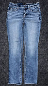Buckle Black NWOT Fit 85 Straight Stretch Cuffed Jean Kiessel Wash 28x32 BBW1194 Photo 0
