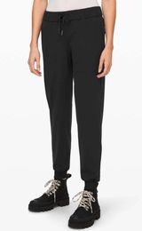 Lululemon On the Fly Jogger *Luxtreme Black " W5CPJS Size 0 Travel Athletic Photo 0