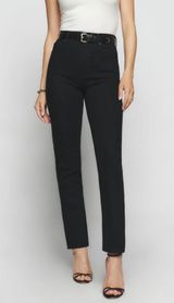 Reformation Ultra High Rise Straight Jeans NWOT Photo 0