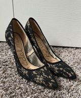 Lace Black High Heals. Photo 0