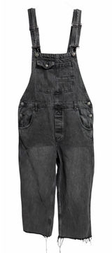 We The Free x Free People Baggy Boyfriend Denim Overalls Women's Size 27 Photo 0