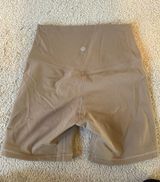 Biker Shorts Tan Photo 0