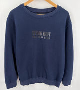 Taylor Swift women’s official the eras tour navy graphic fleece lined Crewneck M Photo 0