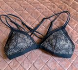 Victoria’s Secret black lace bralette Photo 0