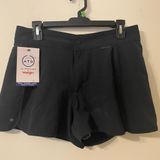 New NWT Womens Wrangler All Terrain Gear Black Shorts Size 10 Photo 0