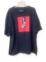 Ripple Junction Aaliyah Graphic Music Hip Hop Y2K 2000s Band Tee Black Oversized T Shirt XL Photo 0