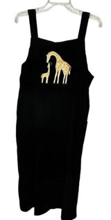 Vintage Christopher & Banks Corduroy Dress‎ with Giraffes Photo 0