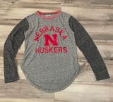 University of Nebraska Corn Huskers long sleeve t shirt womens size medium Photo 0