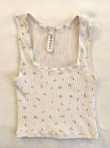 SKIMS Ribbed Tank Top Floral  Photo 0