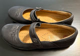 Clark’s unstructured Mary Jane‎ shoes, size 8 narrow leather Photo 0