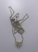 Kendra Scott Gold Heart Necklace Photo 0
