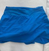 Blue Pace Rival Light Lululemon Skirt Photo 0