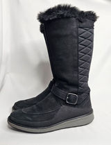 Merrell Women’s Black Tremblant Ezra Tall Polar Waterproof Fur‎ Lined Boots 5.5 Photo 0
