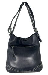 Coach 10938 Y2K Black Leather Shoulder Crossbody Convertible Bag Handbag Purse Photo 0