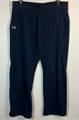 Under Armour Women’s Black Fleece Sweatpants Medium Base Layer Photo 0