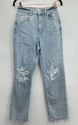 Garage Denim High-Rise Vintage Straight Style Mom Jeans Size 24 Photo 0