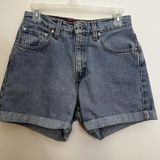 Levi's Vintage Y2K Levi SilverTab Jean Shorts Women 5/6 Blue Stone Wash‎ Loose F… Photo 0