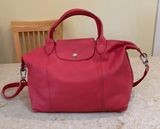 Le Pliage Cuir leather bag Photo 0