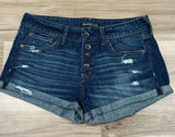 Abercrombie and Fitch Blue Jean Cutoff Shorts Women’s 27 Photo 0