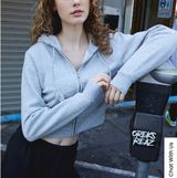 Brandy Melville Cropped Jacket Photo 0