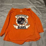NFL Orange Long Sleeve Tee Chicago Bears Photo 0