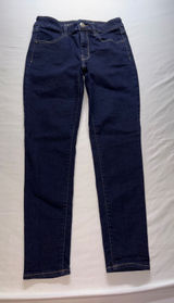 American Eagle Skinny Jeans Womens 6 Short Blue Super Stretch Denim Denim Photo 0